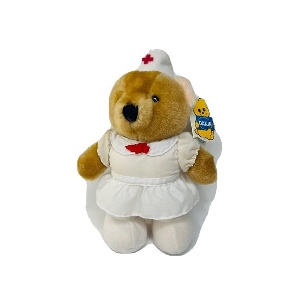 Dakin Applause Career Teddies Nurse Nancy 9" RN Plush Nurse Doll Retired NoS NWT - Picture 1 of 6